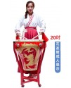 20吋 龍圖案 花盆鼓 連鼓架